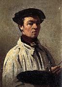 Jean-Baptiste Corot Self-Portrait oil